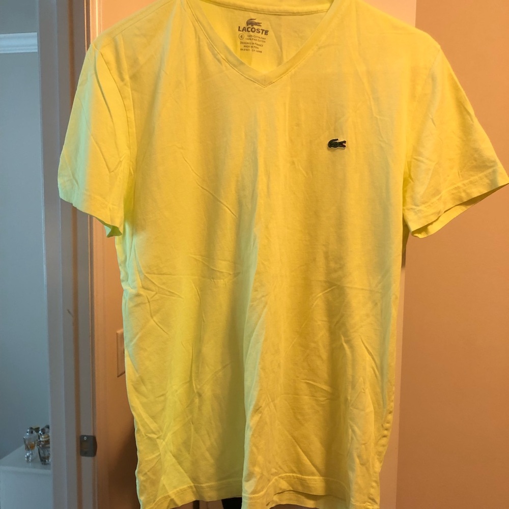 Lacoste V neck men’s t-shirt